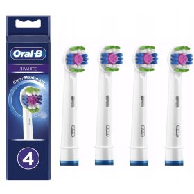    Testine per spazzolino elettrico Oral-B Pro 3D White, 4 pezzi