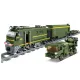  KOCKI CITY TRENO MILITARE ESERCITO MERCI VERDE