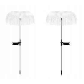  2 Pz LAMPADA DA GIARDINO SOLARE LAMPADA JEDDUS