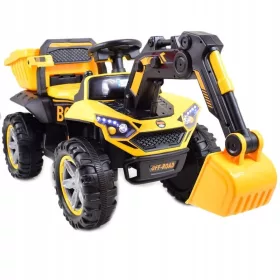    GRANDE ESCAVATORE, AUTOCARRO A BATTERIA, COMPLETAMENTE ELETTRICO