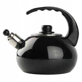    Bollitore tradizionale in acciaio smaltato Silesia Emalia 2,5 l, nero
