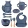  Set in silicone rosa