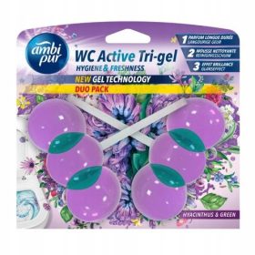    AMBI PUR Hyazinthe & Grun Duo Pack sospensione per WC 2x 45 g