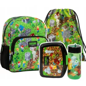    Derform Zaino scuola multiscomparto multicolore + altri 2 prodotti