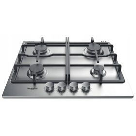 Piano cottura a gas Whirlpool TGML 660IX, acciaio inox