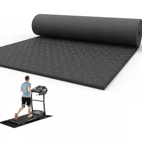    TAPPETO PROTEZIONE PAVIMENTO, CUSCINO PER ORBIQUE, BICICLETTA, TAPIS ROULANT, 198x91x0,8 cm