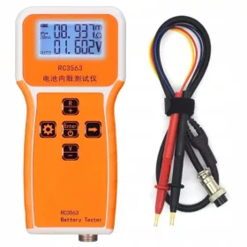    Misuratore di tensione e resistenza interna, tester per batteria a celle RC3563