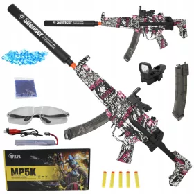    FUCILE AUTOMATICO MP5 GEL BALL AUTOMATIC CS2 CSGO SAFE LARGE