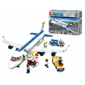    Set di mattoncini per l'aeroporto Sluban M38-B0366 463 pz.