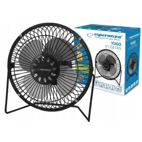    Ventilatore da tavolo Innay123123, mini ventilatore USB, nero