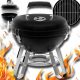  NAPOLEON NK14 BALL GRILL A CARBONE NERO PORTATILE TRASPORTO
