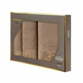 SET ASCIUGAMANI GAJA BEIGE