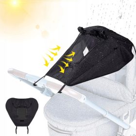    Ombrello per passeggino SAIL, BABY STROLLER CASING, GRANDE, 66 cm, grigio