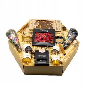    CESTINO REGALO Regalo per la festa degli insegnanti, tè al cioccolato, frutta liofilizzata