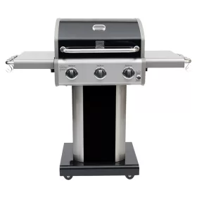    Kenmore Color Grill a gas in acciaio a 3 fuochi, laccato nero