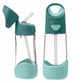   Bottiglia in Tritan con cannuccia B.Box BB500307 Emerald Forest 450 ml