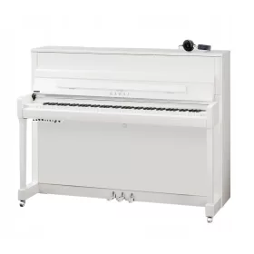  Kawai K 300 pianoforte bianco lucido + cromo + sistema ATX4