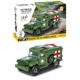    COBI 2257 CAMION LEGGERO Dodge WC-54 Ambulanza (versione 2024!)