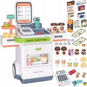    SUPERMERCATO NEGOZIO PER BAMBINI CASSA MOBILE SMARTPHONE APERTURA ARMADIO MATADI