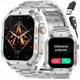    Orologio da uomo Gravity SMARTWATCH GT6 POLACCO CONNESSIONI MENU PRESSIONE