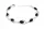  BELLISSIMO BRACCIALE IN ARGENTO NOTTE DEL CAIRO