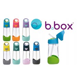    B.Box bottiglia in tritan brezza oceanica con cannuccia 450 ml