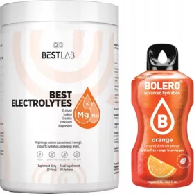   BestElectrolytes 225g - Suplemento Alimento con Electrolitos para Hidratación y Rendimiento