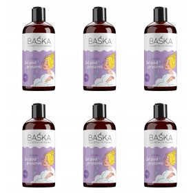   Gel Doccia Nutriente al Lampone - BAŚKA 500ml, Confezione da 6