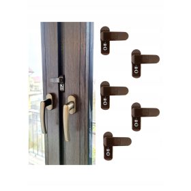    Serratura per finestra a prova di bambino, in acciaio, solida, facile da installare