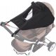  Ombrello per passeggino CUSTODIA PER PASSEGGINO BAMBINO COPRI OMBRELLO A VELA 66 cm grigio