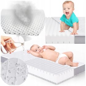    Materasso Manufaktura Materassi Materasso per bambini 120x60 con protezione, medio-duro 120 x 60 x 11 cm