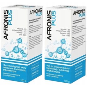   Afronis Plus2 x 100 g - Cura Antiacne con Azione Antibatterica