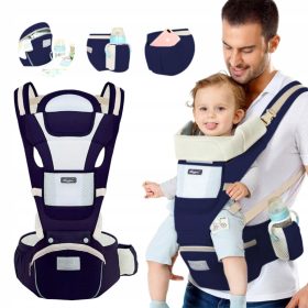    MARSUPIO MULTIFUNZIONE 12 IN 1 MARSUPIO ERGONOMICO 20 KG ANTERIORE POSTERIORE