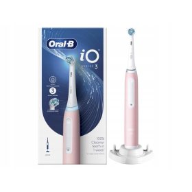    Oral-B iO 3 Pink Spazzolino elettrico creato con tecnologia Braun
