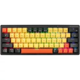    Tastiera meccanica Tracer Gamezone EVO2 Hot Swap 63 Gialla wireless