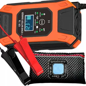    Caricabatteria da auto INTELLIGENTE per batterie 12V 24V FUNZIONE RIPARAZIONE