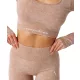  Top sportivo beige a maniche lunghe Yasmine Carpatreee XS