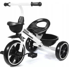 Triciclo Kriddo 2-5 anni Bianco
