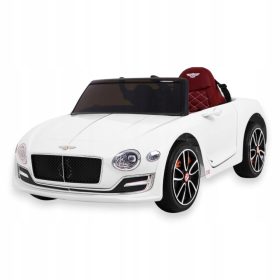    Auto a batteria Bentley EXP 12 per bambini Bianca + Telecomando + Porte apribili