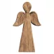  Statuetta ANGELO, decorazione natalizia in legno