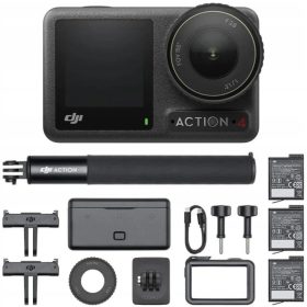    Videocamera sportiva DJI Osmo Action 4 Adventure Combo 4K UHD