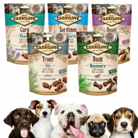    Biscotti per addestramento alla carpa Carnilove con timo 200 g