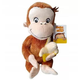    Curioso come George: George, la mascotte della scimmia con una banana