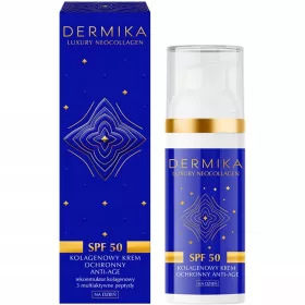    Crema viso protezione UV Dermika Luxury Neocollagen 50 SPF per il giorno 50 ml