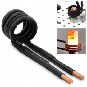    BOBINA RISCALDANTE A INDUZIONE, DRITTA 28 CM, induttore di RISCALDAMENTO a spirale