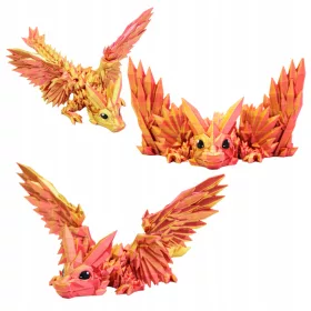  Drago GOLDROSE mobile con ali