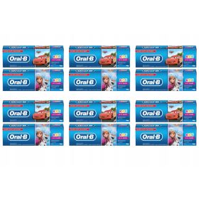  Oral-B Kids Dentifricio per bambini 12x75 ml Frozen&Cars