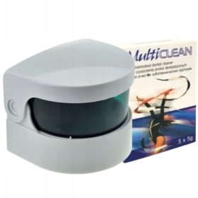    Detergente per protesi SONIC + Polvere detergente per protesi MULTICLEAN 5X5g