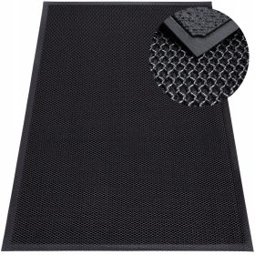    ZERBINO D'INGRESSO IN PVC 3D, ANTISCIVOLO, GRANDE, 80x120 cm, rete