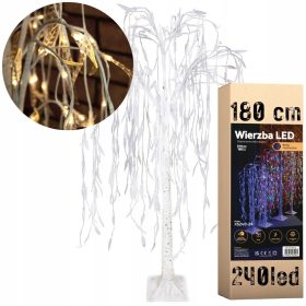    ALBERO A LED ARTIFICIALE LUCKY WILLOW DECORAZIONE VACANZE ALL'APERTO